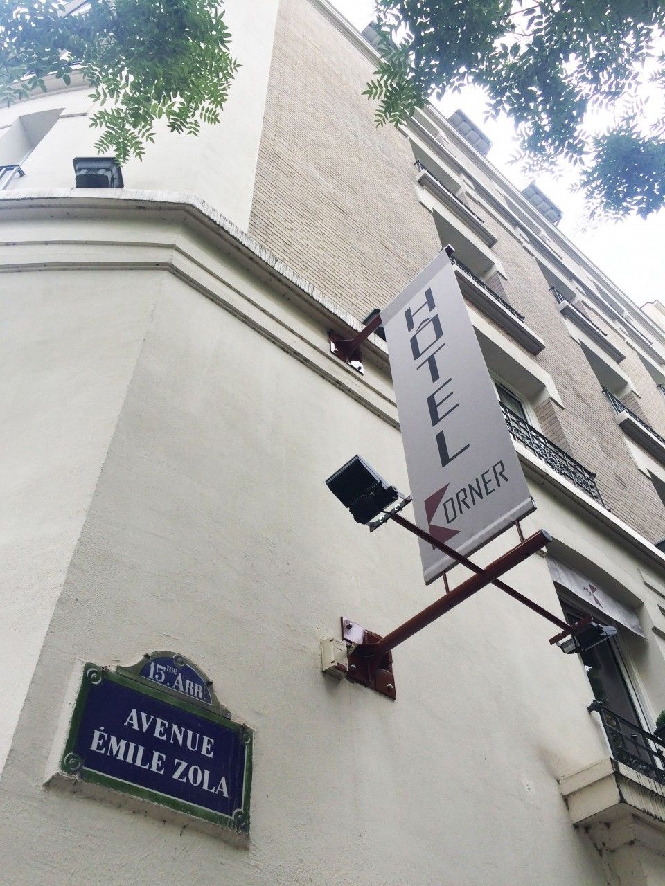 Korner Eiffel Parijs